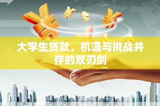 洋县大学生贷款，机遇与挑战并存的双刃剑