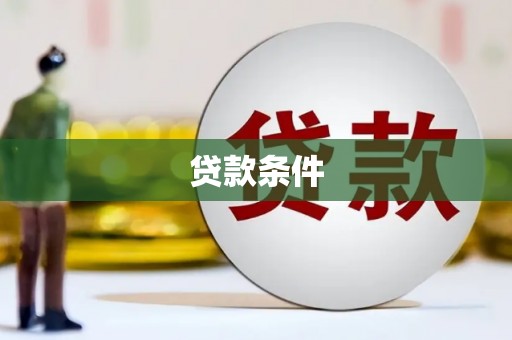 金湖贷款条件