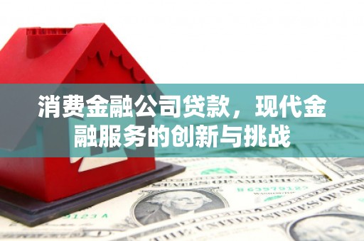 阳春消费金融公司贷款，现代金融服务的创新与挑战