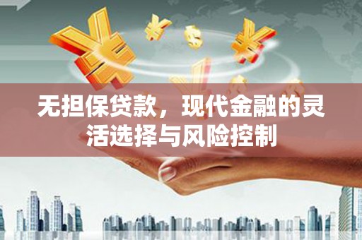 福海无担保贷款，现代金融的灵活选择与风险控制