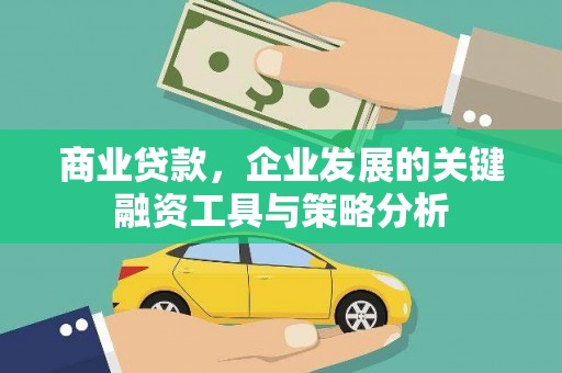 工农商业贷款，企业发展的关键融资工具与策略分析