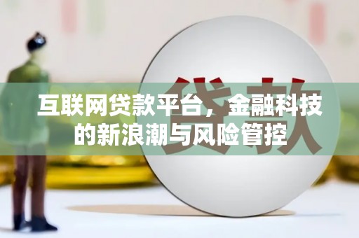 张掖互联网贷款平台，金融科技的新浪潮与风险管控